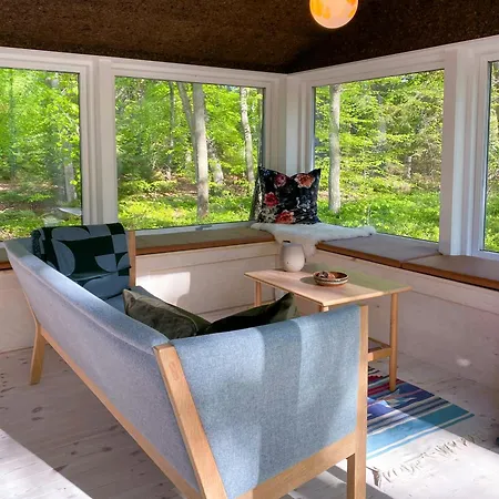 Sustainable Nature House In The Forest Ferienhaus Hadsund